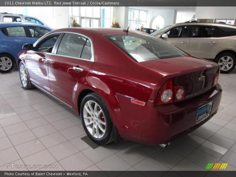 Red Jewel Tintcoat / Cocoa/Cashmere 2011 Chevrolet Malibu LTZ