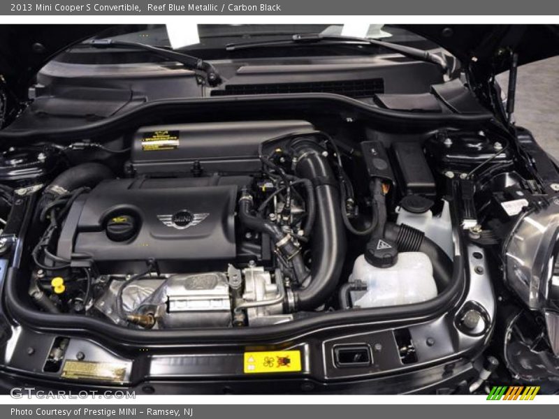  2013 Cooper S Convertible Engine - 1.6 Liter DI Twin-Scroll Turbocharged DOHC 16-Valve VVT 4 Cylinder