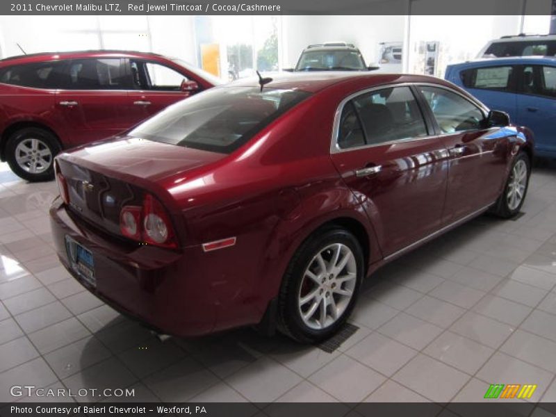 Red Jewel Tintcoat / Cocoa/Cashmere 2011 Chevrolet Malibu LTZ