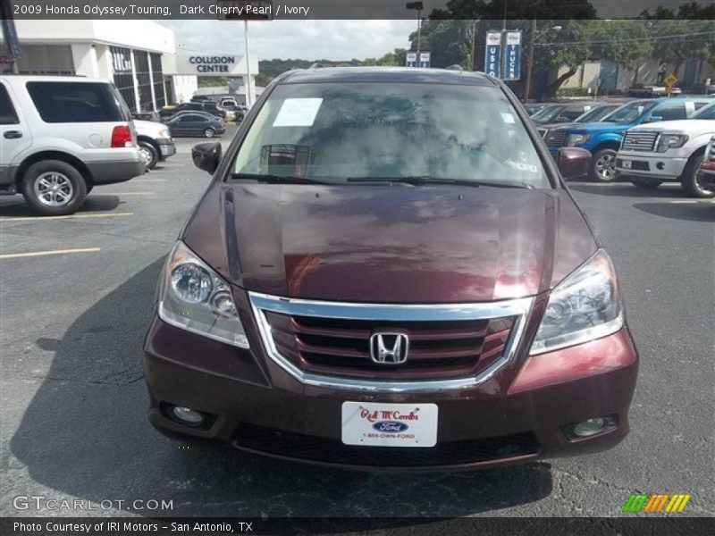 Dark Cherry Pearl / Ivory 2009 Honda Odyssey Touring