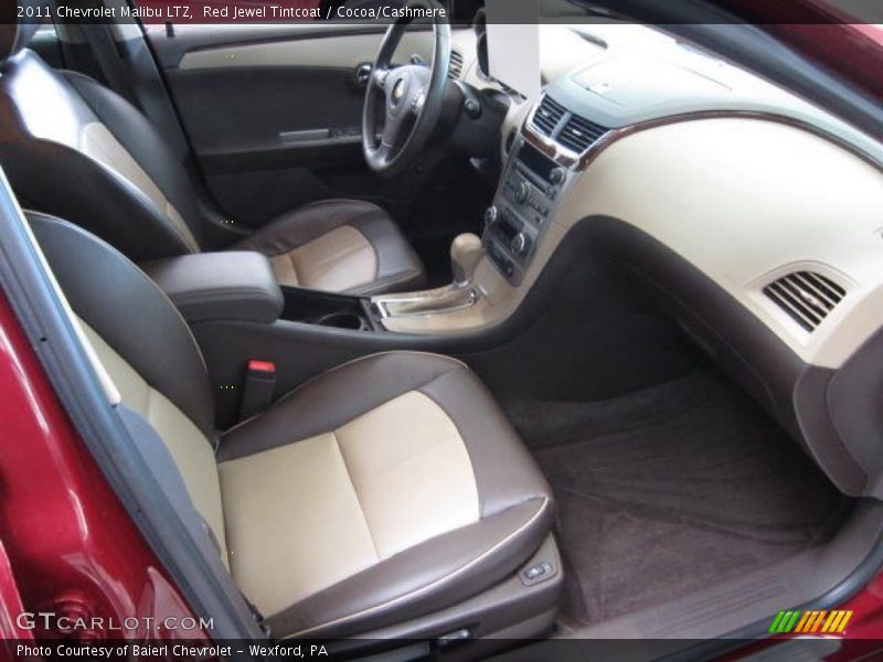 Red Jewel Tintcoat / Cocoa/Cashmere 2011 Chevrolet Malibu LTZ