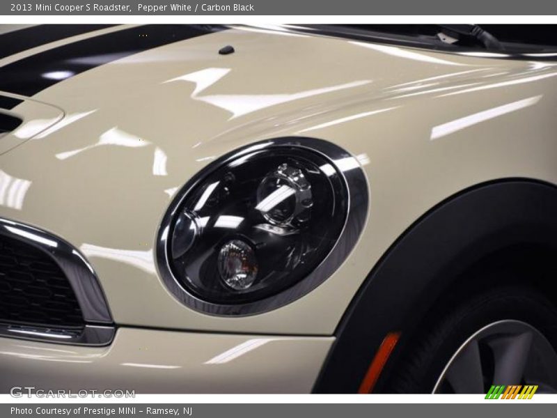 Pepper White / Carbon Black 2013 Mini Cooper S Roadster