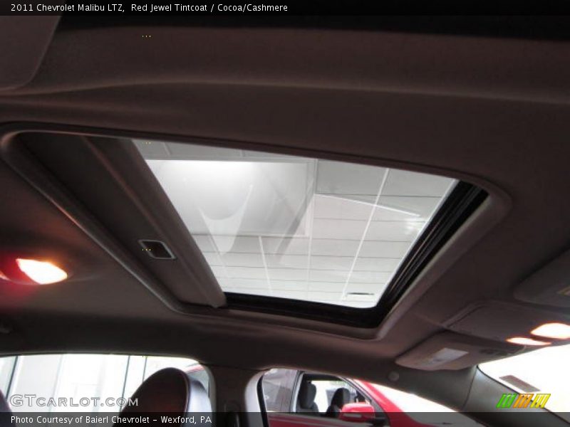 Red Jewel Tintcoat / Cocoa/Cashmere 2011 Chevrolet Malibu LTZ