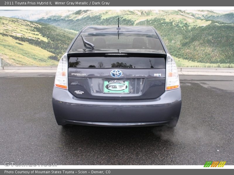 Winter Gray Metallic / Dark Gray 2011 Toyota Prius Hybrid II