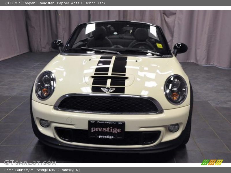 Pepper White / Carbon Black 2013 Mini Cooper S Roadster