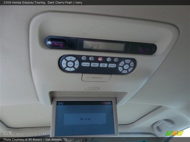 Dark Cherry Pearl / Ivory 2009 Honda Odyssey Touring