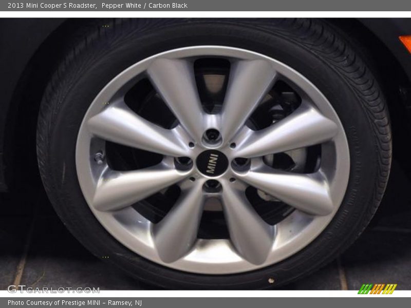 Pepper White / Carbon Black 2013 Mini Cooper S Roadster