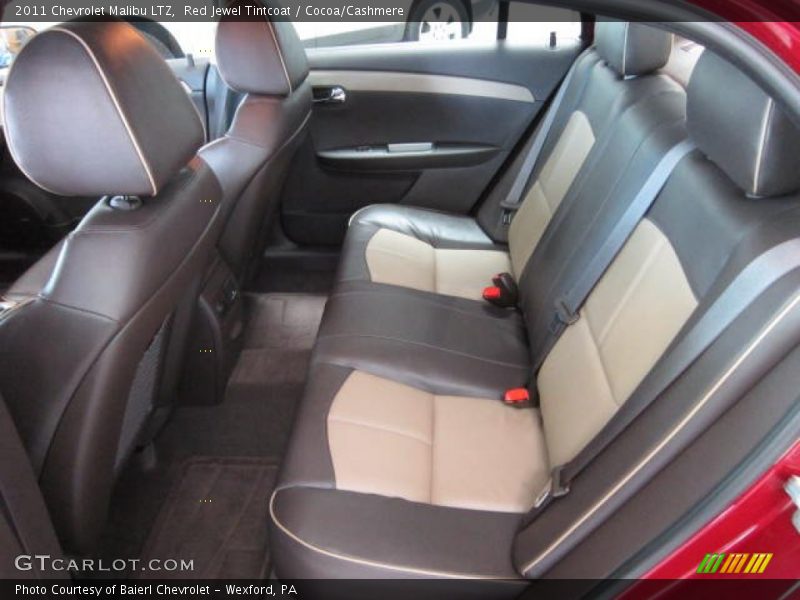 Red Jewel Tintcoat / Cocoa/Cashmere 2011 Chevrolet Malibu LTZ