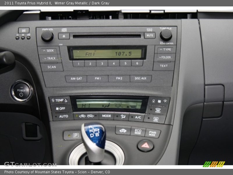 Winter Gray Metallic / Dark Gray 2011 Toyota Prius Hybrid II