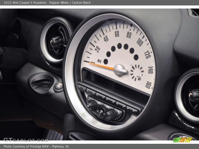 Pepper White / Carbon Black 2013 Mini Cooper S Roadster