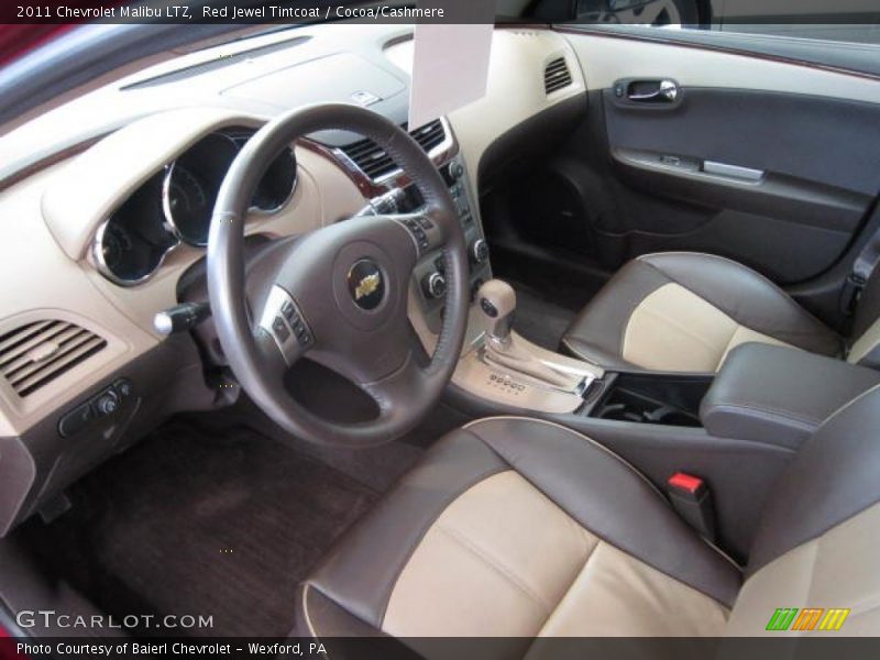 Red Jewel Tintcoat / Cocoa/Cashmere 2011 Chevrolet Malibu LTZ