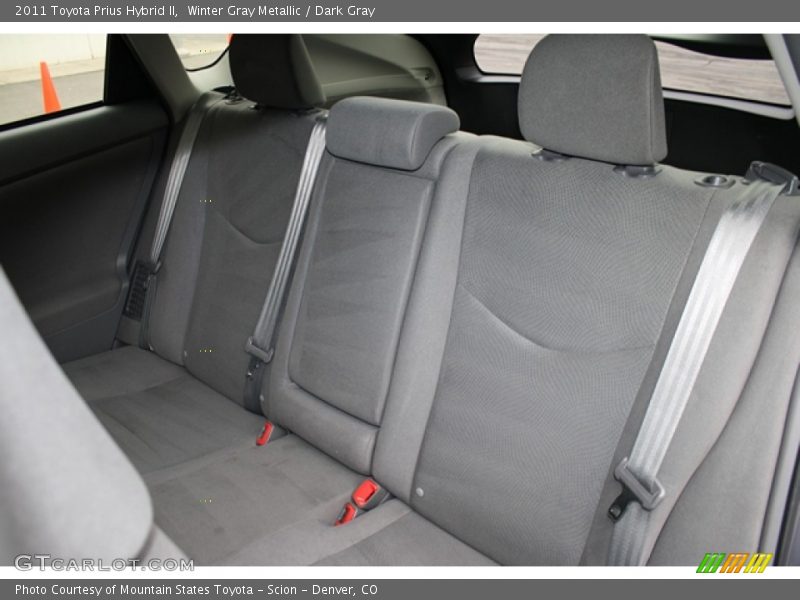 Winter Gray Metallic / Dark Gray 2011 Toyota Prius Hybrid II