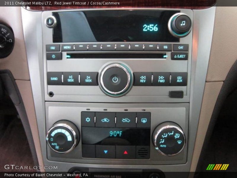 Red Jewel Tintcoat / Cocoa/Cashmere 2011 Chevrolet Malibu LTZ