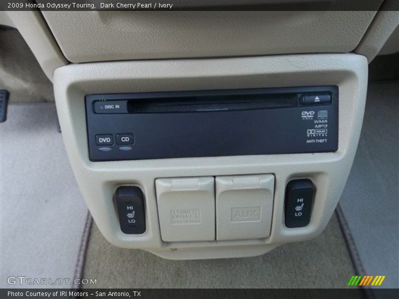 Dark Cherry Pearl / Ivory 2009 Honda Odyssey Touring