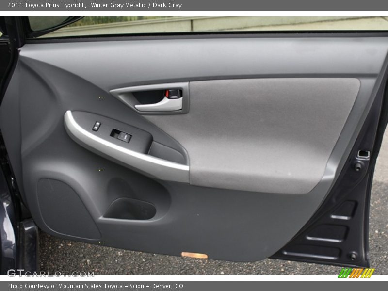 Winter Gray Metallic / Dark Gray 2011 Toyota Prius Hybrid II