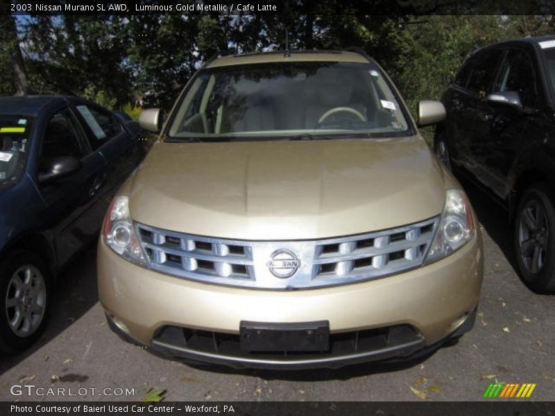 Luminous Gold Metallic / Cafe Latte 2003 Nissan Murano SL AWD