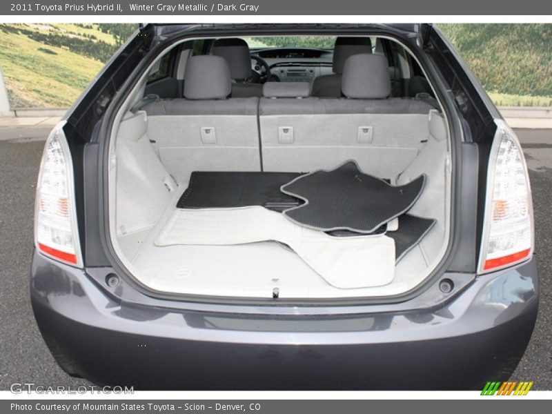 Winter Gray Metallic / Dark Gray 2011 Toyota Prius Hybrid II