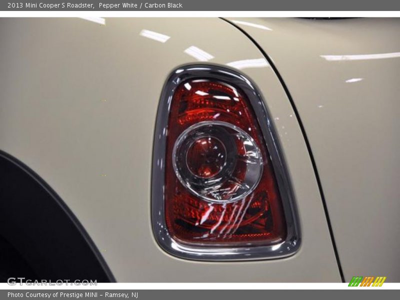 Pepper White / Carbon Black 2013 Mini Cooper S Roadster