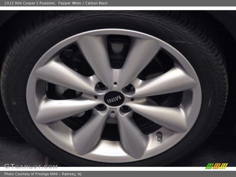 Pepper White / Carbon Black 2013 Mini Cooper S Roadster