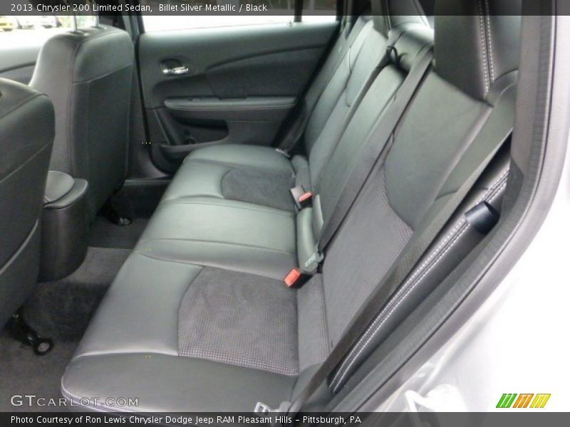 Billet Silver Metallic / Black 2013 Chrysler 200 Limited Sedan