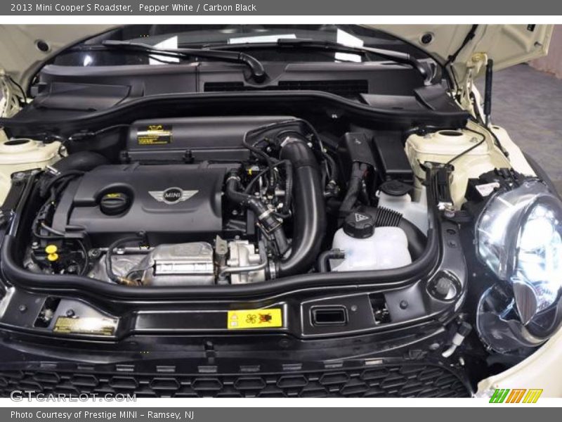 Pepper White / Carbon Black 2013 Mini Cooper S Roadster