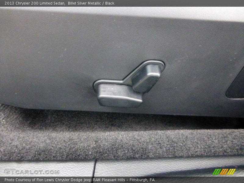 Billet Silver Metallic / Black 2013 Chrysler 200 Limited Sedan