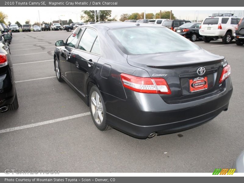 Magnetic Gray Metallic / Dark Charcoal 2010 Toyota Camry SE
