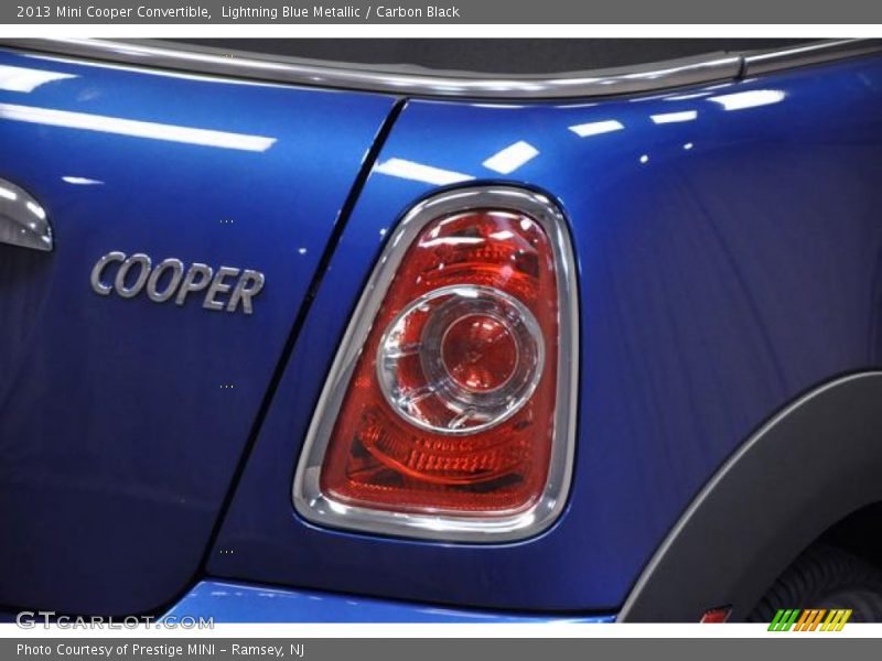 Lightning Blue Metallic / Carbon Black 2013 Mini Cooper Convertible