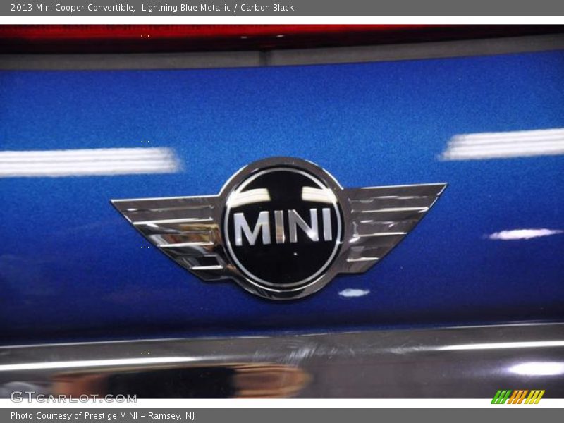 Lightning Blue Metallic / Carbon Black 2013 Mini Cooper Convertible