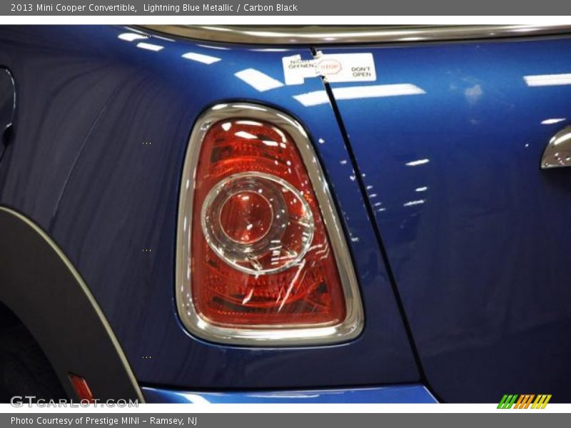 Lightning Blue Metallic / Carbon Black 2013 Mini Cooper Convertible
