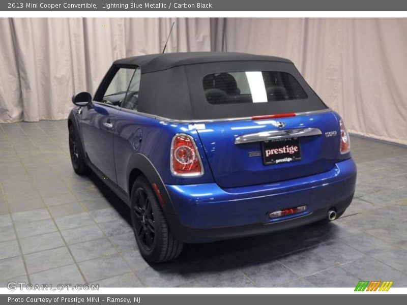Lightning Blue Metallic / Carbon Black 2013 Mini Cooper Convertible