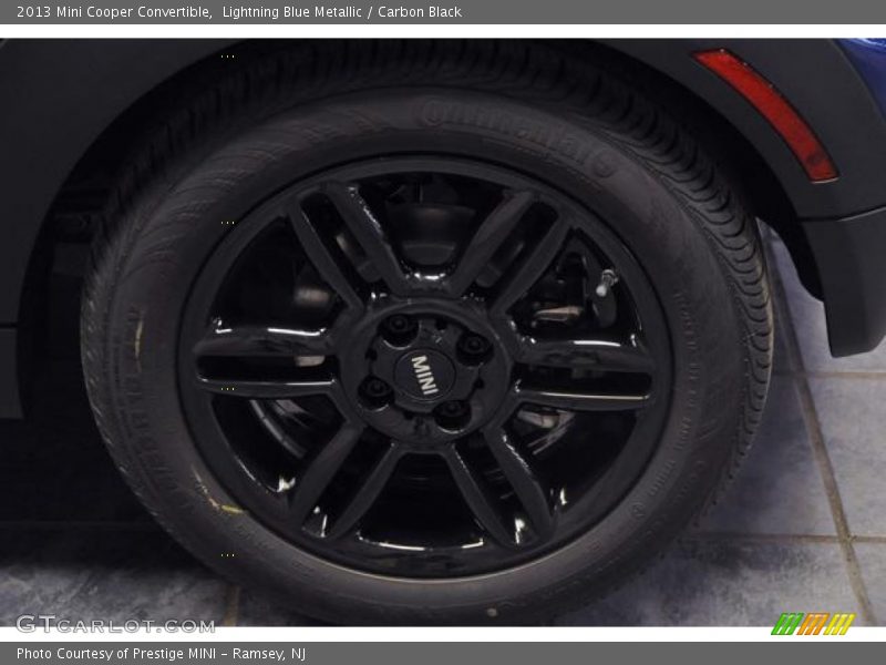Lightning Blue Metallic / Carbon Black 2013 Mini Cooper Convertible
