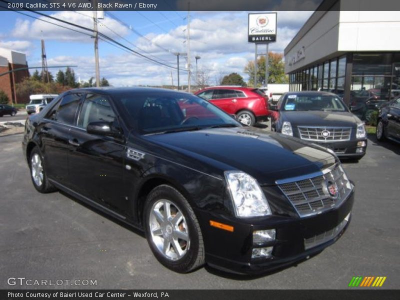 Black Raven / Ebony 2008 Cadillac STS 4 V6 AWD