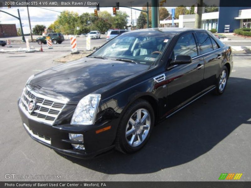 Black Raven / Ebony 2008 Cadillac STS 4 V6 AWD