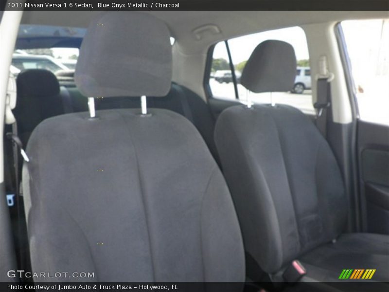 Blue Onyx Metallic / Charcoal 2011 Nissan Versa 1.6 Sedan