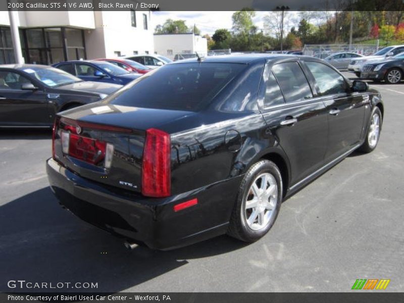 Black Raven / Ebony 2008 Cadillac STS 4 V6 AWD