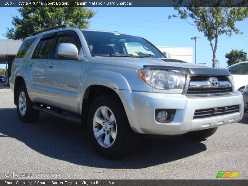 Titanium Metallic / Dark Charcoal 2007 Toyota 4Runner Sport Edition