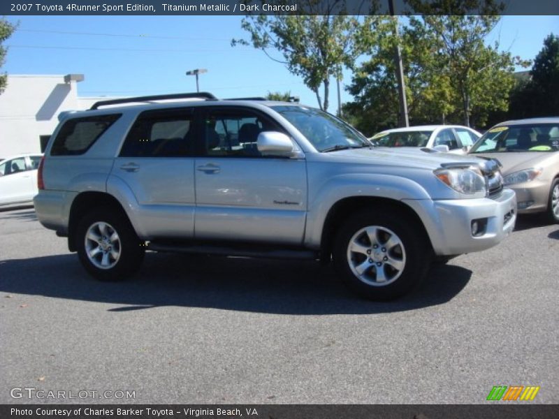 Titanium Metallic / Dark Charcoal 2007 Toyota 4Runner Sport Edition