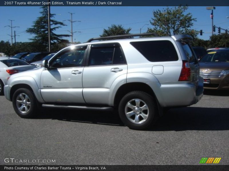 Titanium Metallic / Dark Charcoal 2007 Toyota 4Runner Sport Edition
