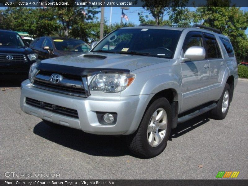 Titanium Metallic / Dark Charcoal 2007 Toyota 4Runner Sport Edition