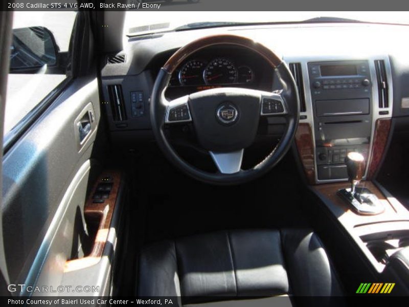 Black Raven / Ebony 2008 Cadillac STS 4 V6 AWD