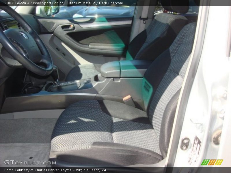 Titanium Metallic / Dark Charcoal 2007 Toyota 4Runner Sport Edition