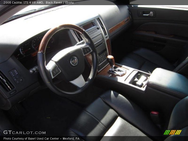 Black Raven / Ebony 2008 Cadillac STS 4 V6 AWD