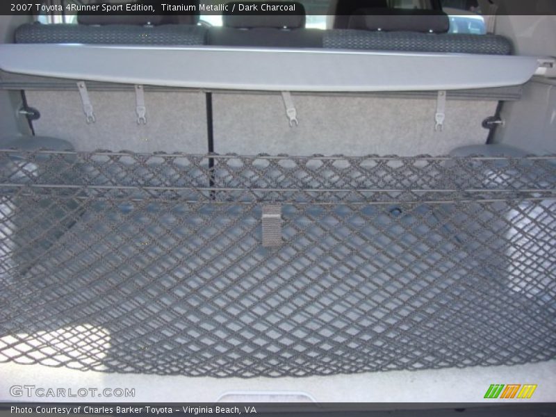 Titanium Metallic / Dark Charcoal 2007 Toyota 4Runner Sport Edition