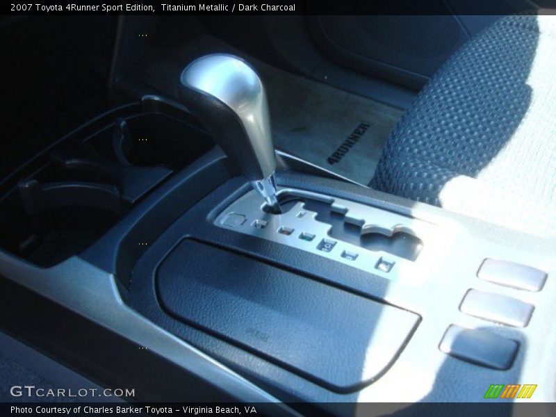 Titanium Metallic / Dark Charcoal 2007 Toyota 4Runner Sport Edition