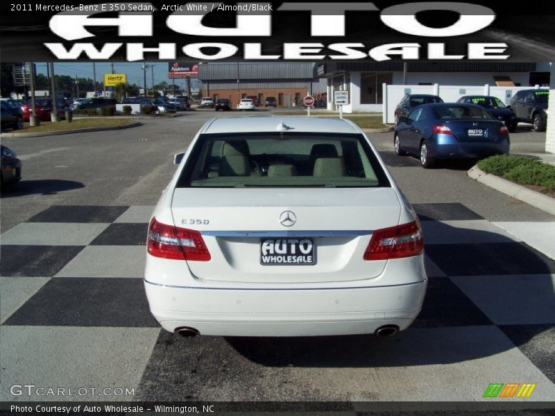 Arctic White / Almond/Black 2011 Mercedes-Benz E 350 Sedan