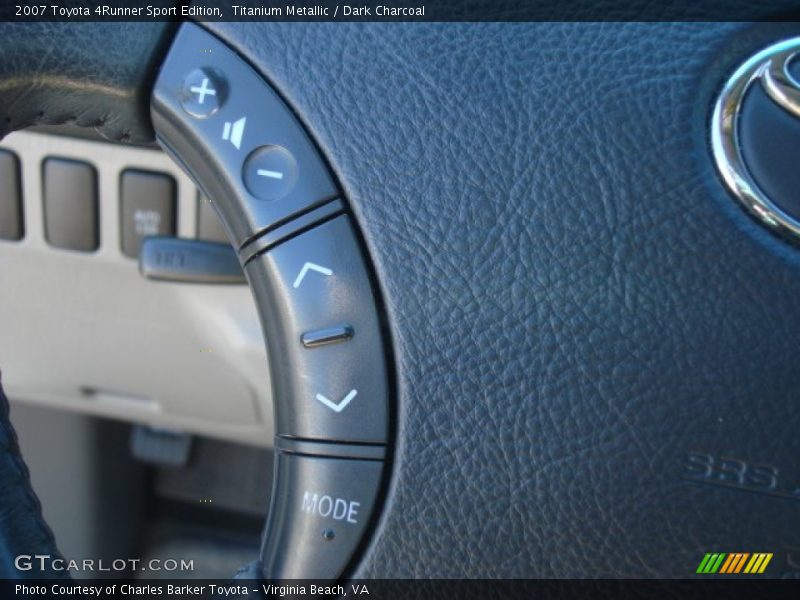 Titanium Metallic / Dark Charcoal 2007 Toyota 4Runner Sport Edition