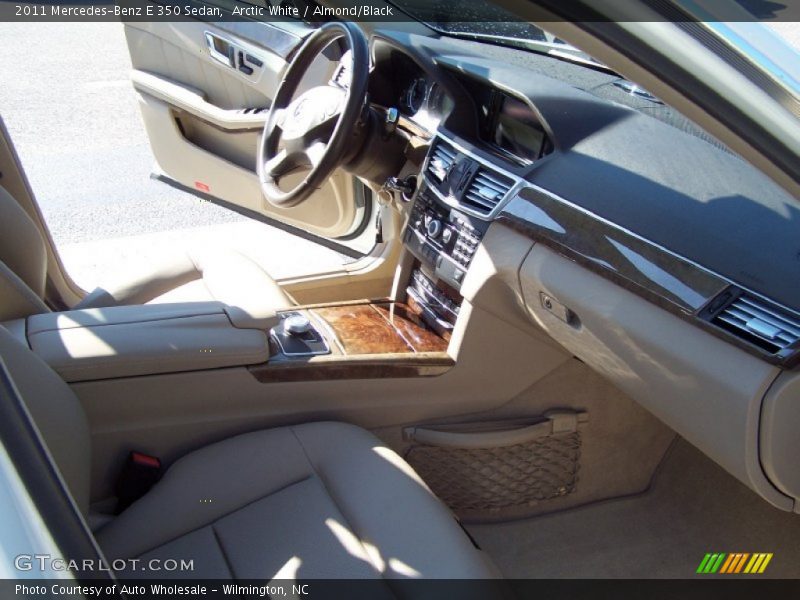 Arctic White / Almond/Black 2011 Mercedes-Benz E 350 Sedan