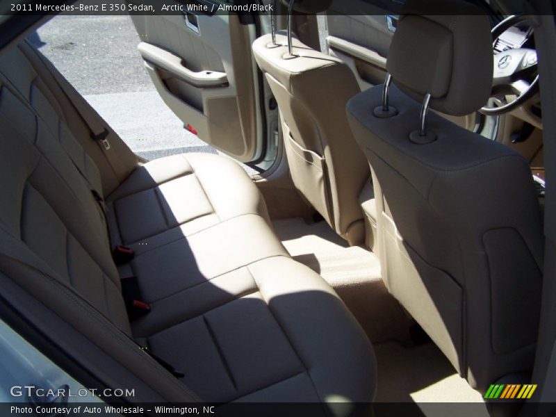 Arctic White / Almond/Black 2011 Mercedes-Benz E 350 Sedan