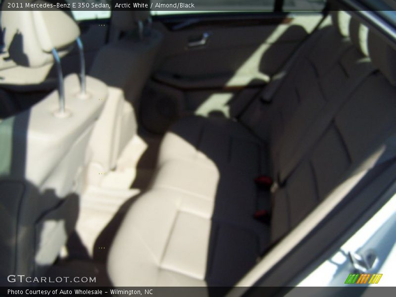 Arctic White / Almond/Black 2011 Mercedes-Benz E 350 Sedan